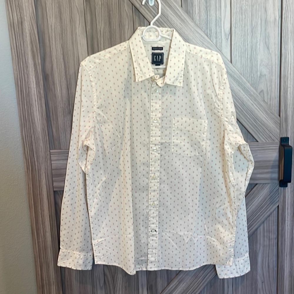 Gap Men’s Button Down Shirt, Size L, NWT!